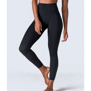 SHEFIT Black Embossed Boss Legging Active High Rise Workout Gym Size 2XL/18